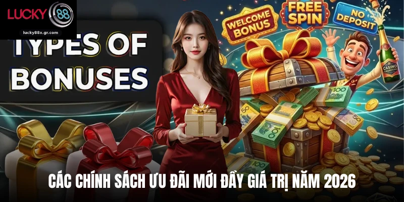 Các chính sách ưu đãi mới đầy giá trị năm 2026