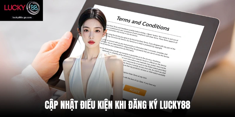 Cập nhật điều kiện khi đăng ký Lucky88