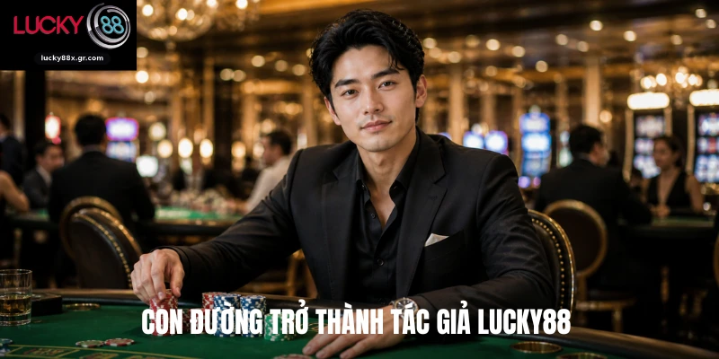 Con đường trở thành tác giả LUCKY88 